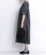 ビスコースリネンナイロン　ワンピース